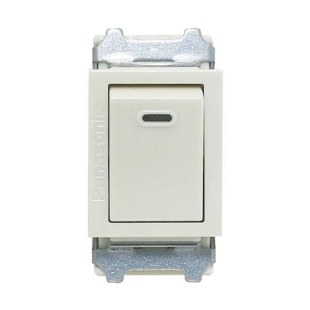 สวิตช์ 1 ทาง PANASONIC WNG 5001-701 ขนาด 1 ช่อง สีขาว_0