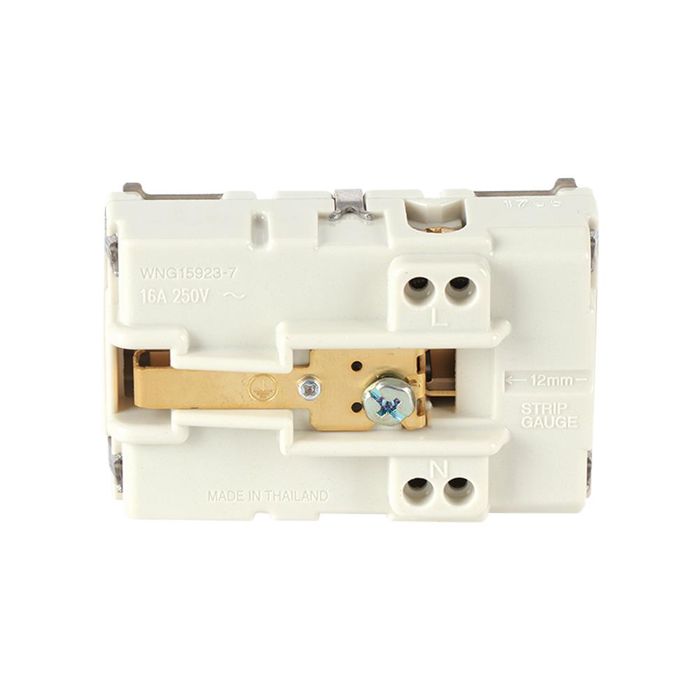 เต้ารับคู่ 3 ขา PANASONIC WNG15923-7 สีขาว