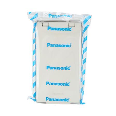 หน้ากากกันน้ำ 3 ช่อง PANASONIC WN 7903-8 สีเทา_4