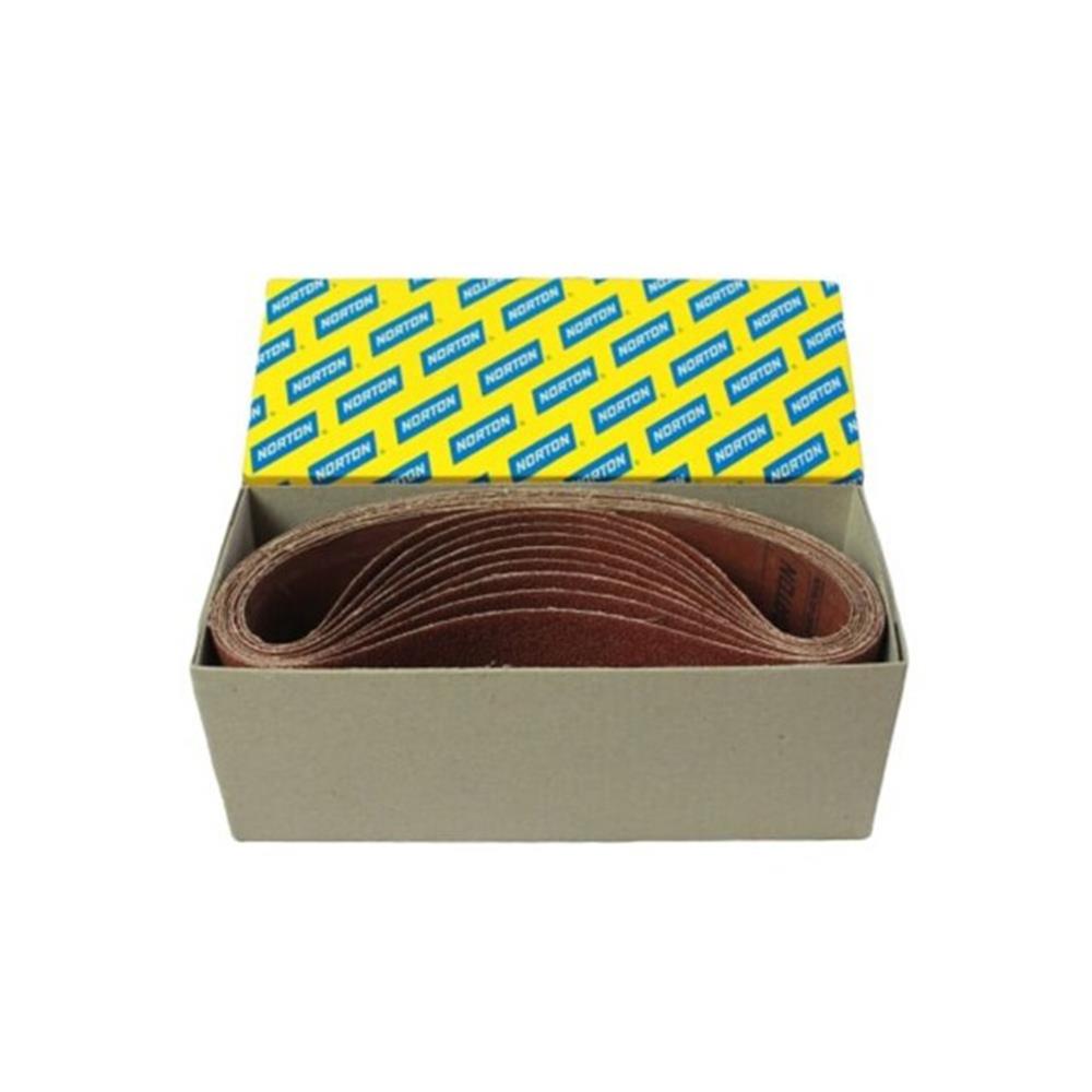 กระดาษทรายสายพาน เบอร์ 80 NORTON 4X24 นิ้ว