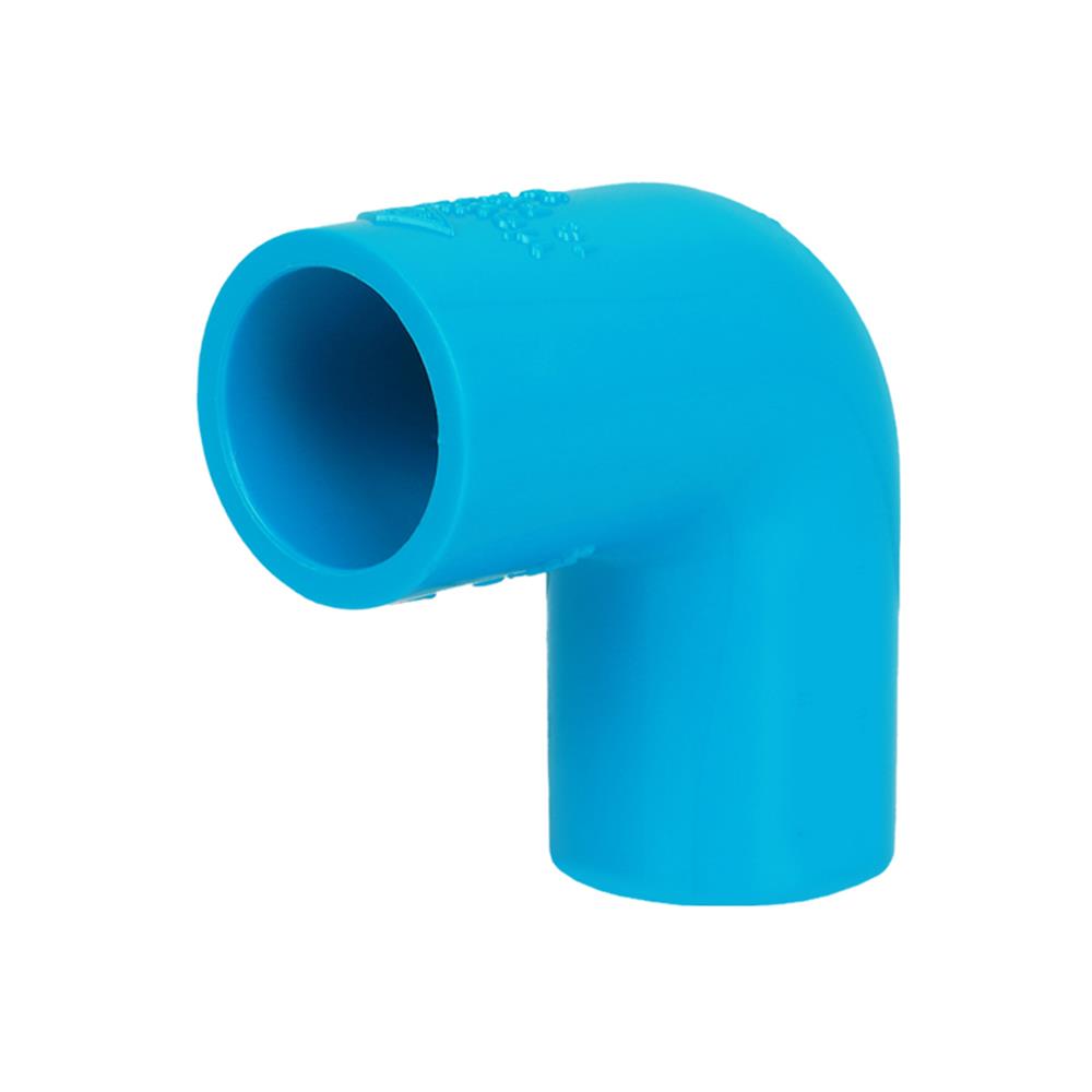 ข้องอ 90 องศา ท่อน้ำไทย 1/2 นิ้ว สีฟ้า