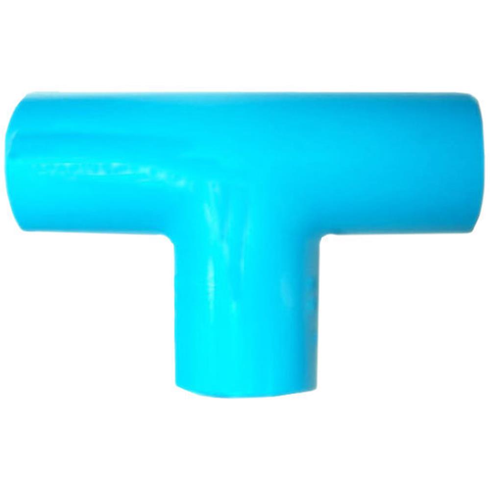 สามทาง 90 องศา ท่อน้ำไทย 1/2" สีฟ้า