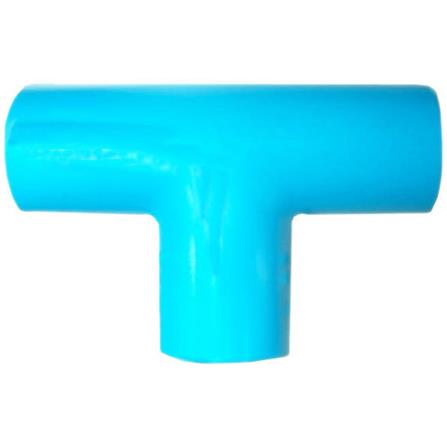 สามทาง 90 องศา ท่อน้ำไทย 1/2" สีฟ้า