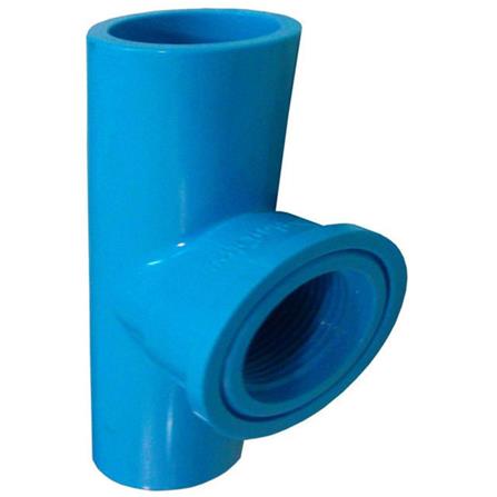 สามทางเกลียวใน ท่อน้ำไทย 3/4" สีฟ้า