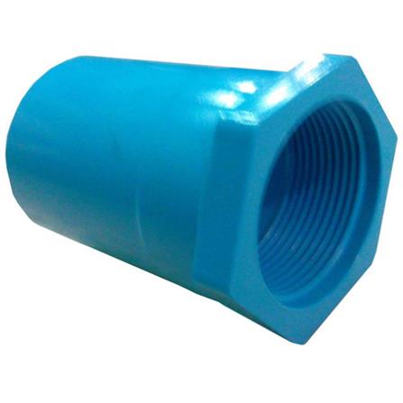 ข้อต่อเกลียวใน ท่อน้ำไทย 1 นิ้ว สีฟ้า