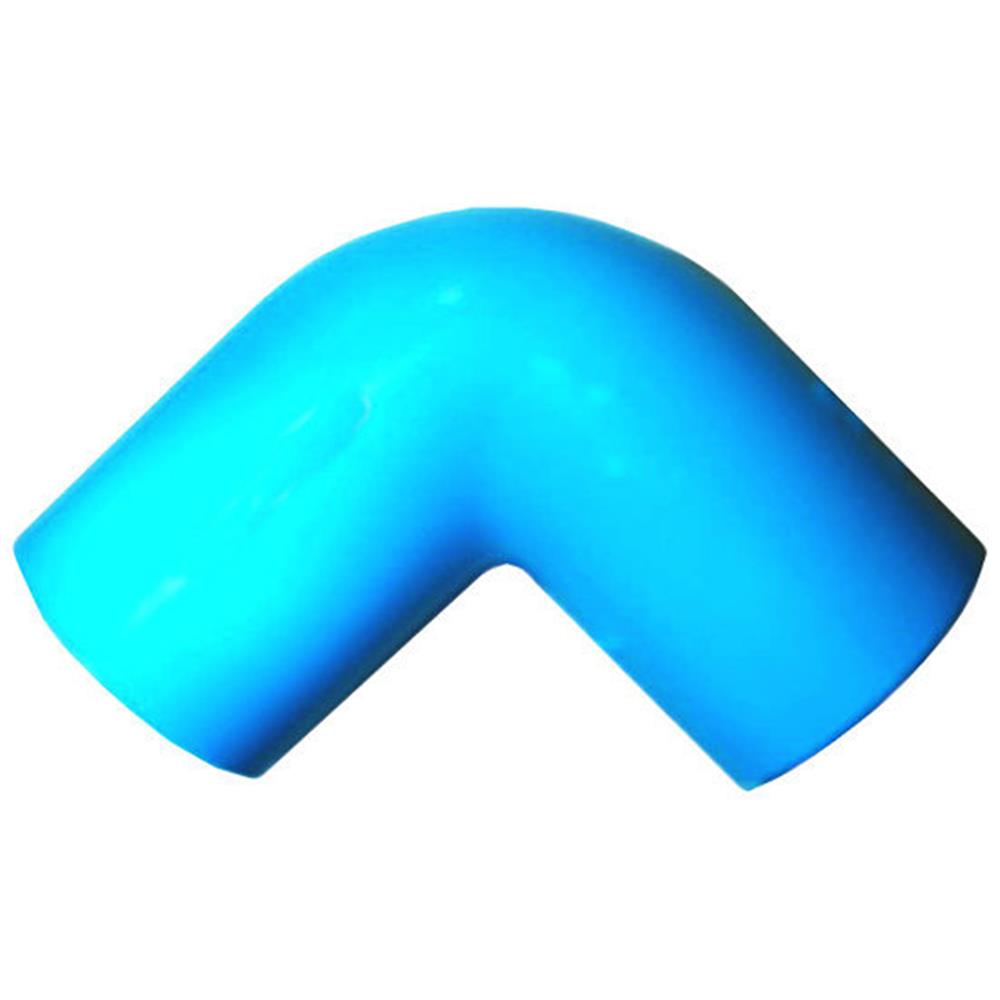 ข้องอ 90 องศา ท่อน้ำไทย 1 นิ้ว สีฟ้า