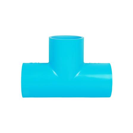 ข้อต่อสามทาง 90 องศา ท่อน้ำไทย 2 1/2 นิ้ว สีฟ้า_1