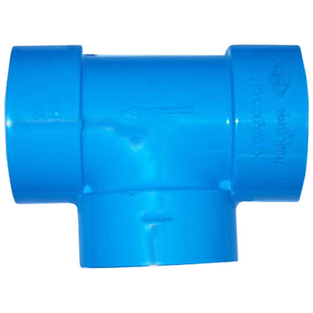 สามทางบาง 90 องศา ท่อน้ำไทย 2" สีฟ้า