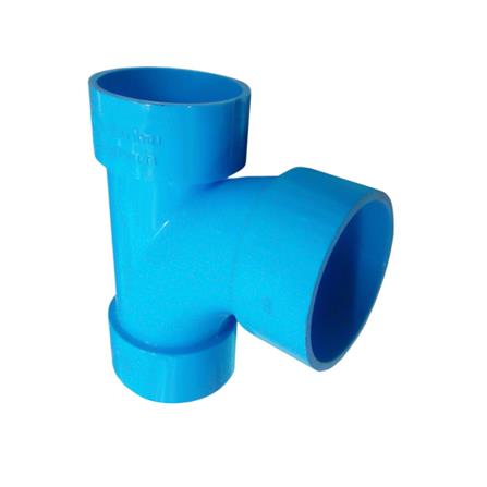 สามทางทีวาย 90 องศา ท่อน้ำไทย 3 นิ้ว สีฟ้า_0