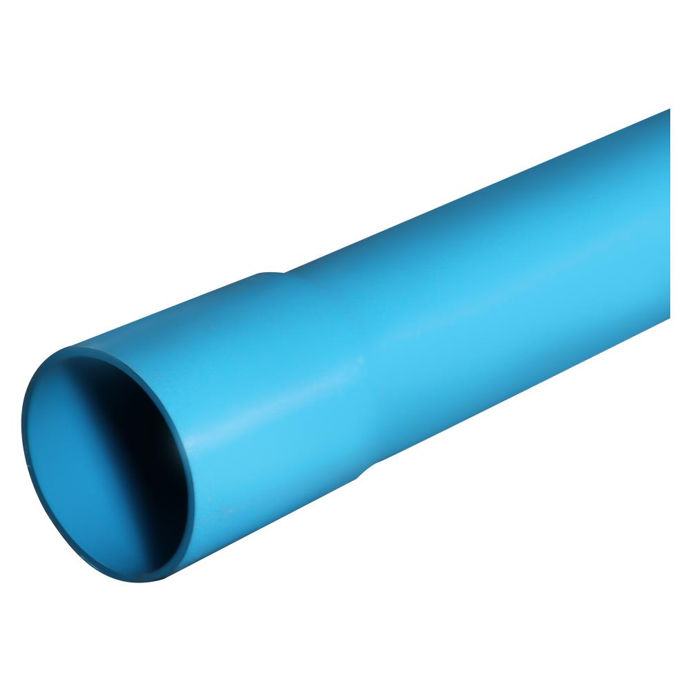 ท่อประปา ท่อน้ำไทย ปลายบาน CLASS 8.5 4 นิ้ว 4 ม. สีฟ้า
