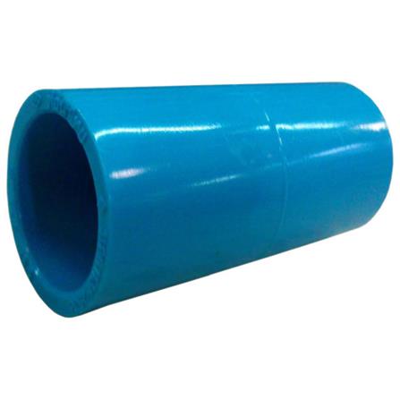 ข้อต่อตรง ท่อน้ำไทย 2 1/2 นิ้ว สีฟ้า