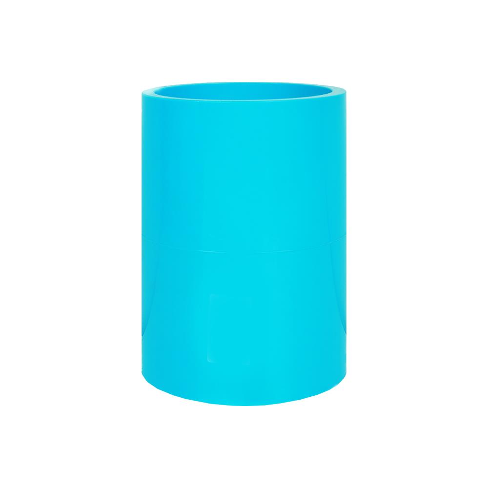 ข้อต่อตรง PVC ท่อน้ำไทย 3 นิ้ว สีฟ้า