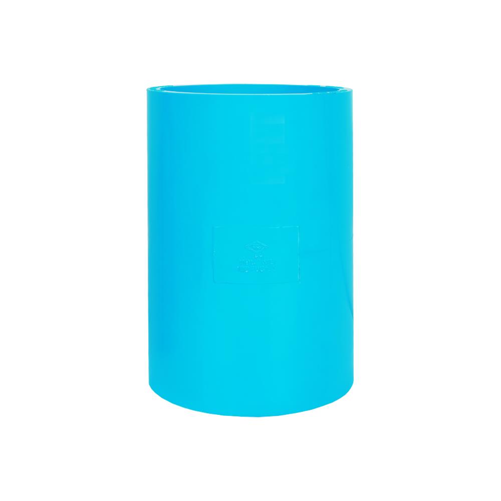 ข้อต่อตรง PVC ท่อน้ำไทย 4 นิ้ว สีฟ้า