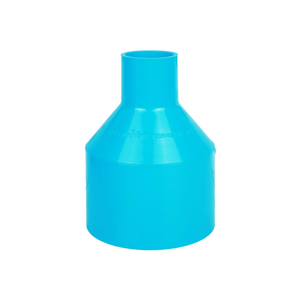 ข้อต่อลด PVC ท่อน้ำไทย 4X1 1/2 นิ้ว สีฟ้า