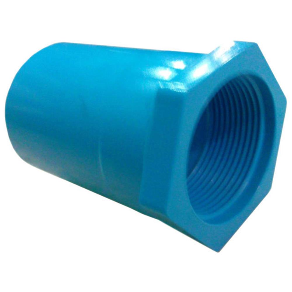 ข้อต่อเกลียวใน ท่อน้ำไทย 2 1/2 นิ้ว สีฟ้า