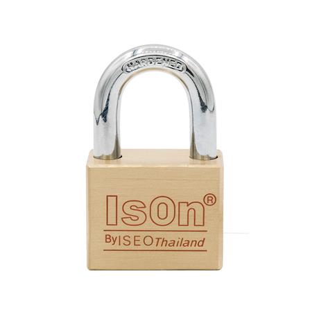 กุญแจมาสเตอร์คีย์ ISON 450 40 มม. สีทองเหลืองขัดเงา (ชุด 5 ตัว)_1