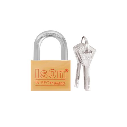 กุญแจลูกปืน ISON 450 50 มม. สีทองเหลือง