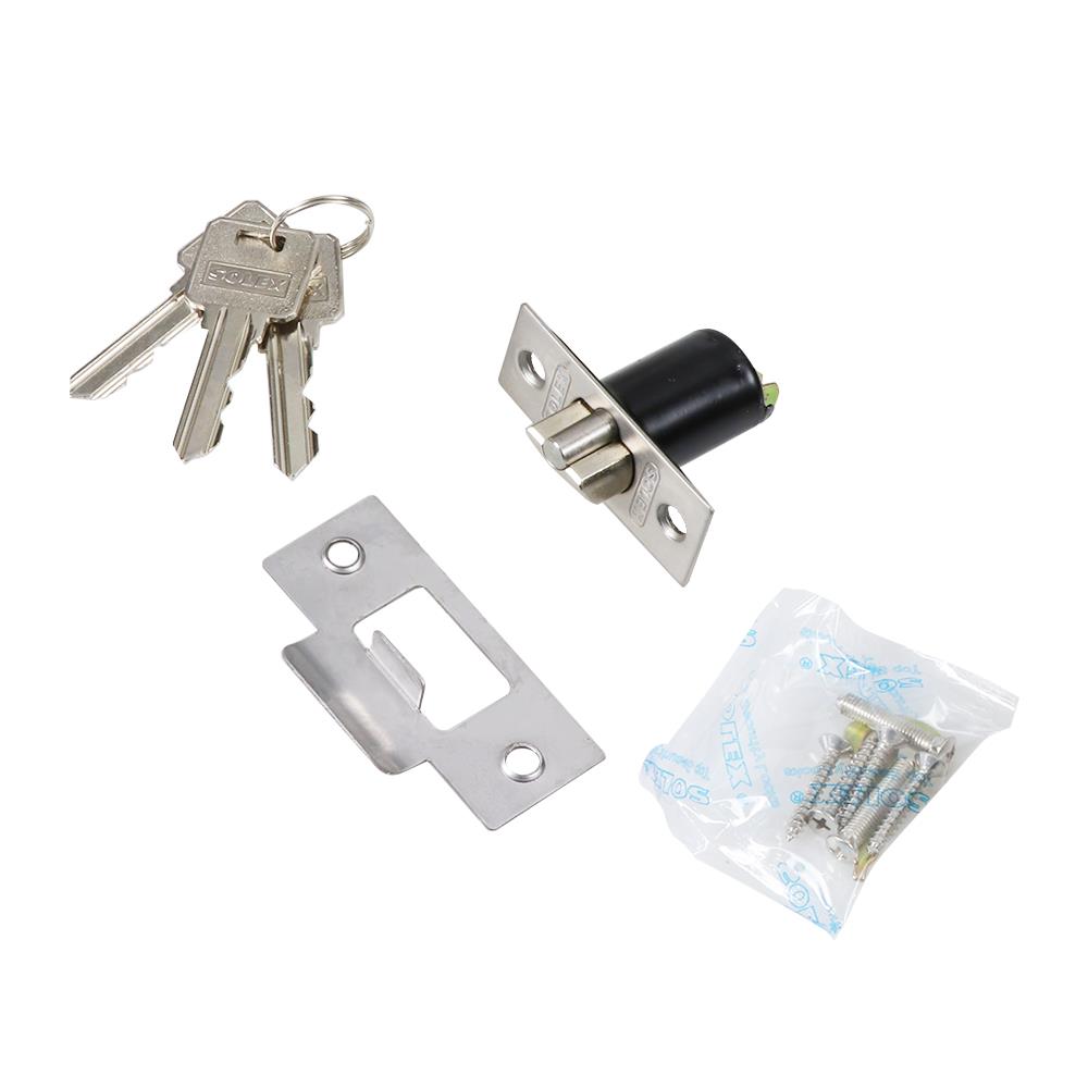 ลูกบิดทั่วไป SOLEX 500 SS หัวกลม สีสเตนเลส