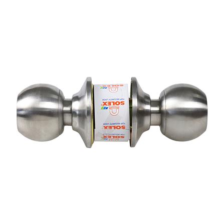 ลูกบิดทั่วไป SOLEX 500 SS หัวกลม สีสเตนเลส_2