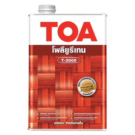 โพลียูรีเทนภายใน ชนิดเงา TOA T-3000 1/4 แกลลอน