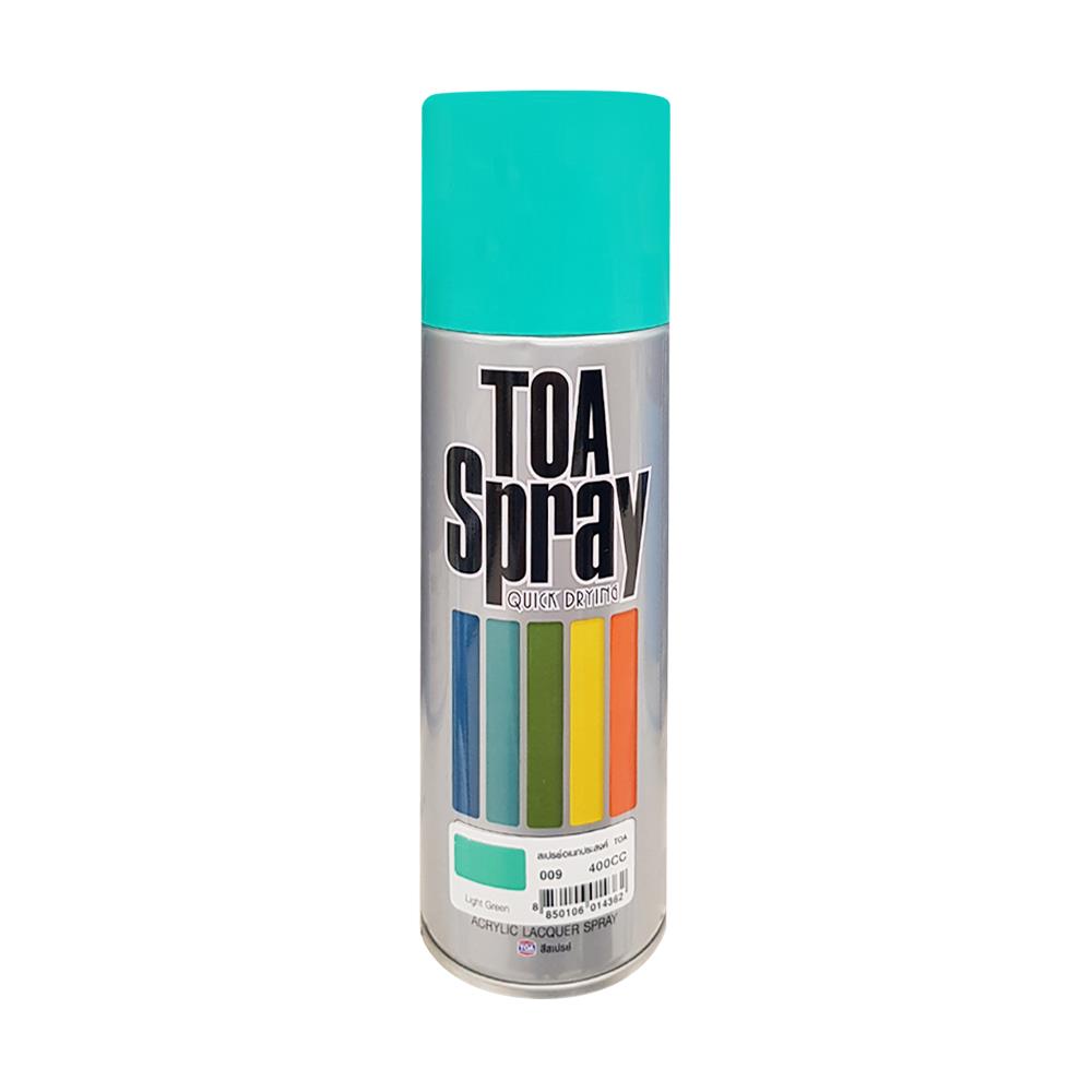 สีสเปรย์ TOA 9 LIGHT GREEN 400 ซีซี