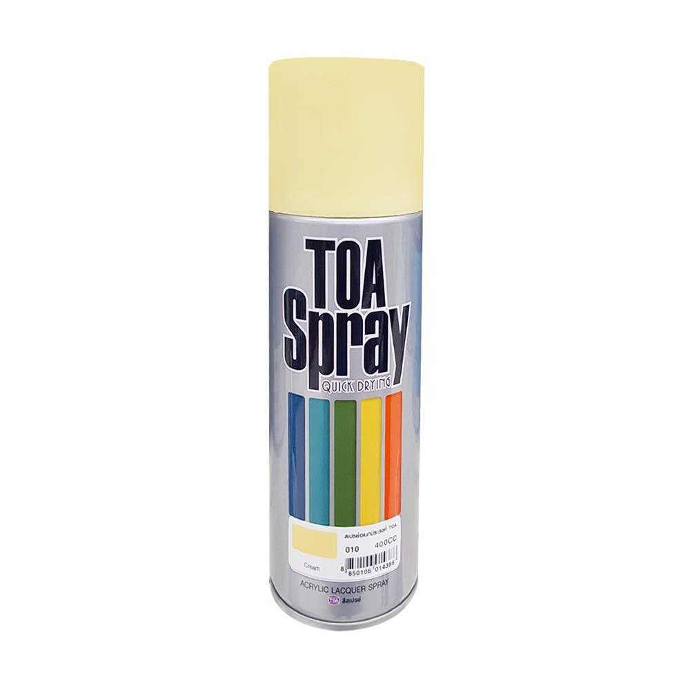 สีสเปรย์ TOA 10 CREAM 400 ซีซี