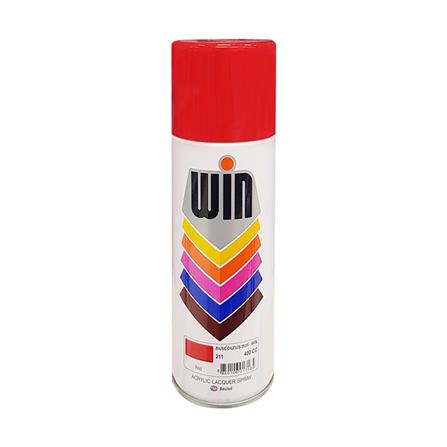 สีสเปรย์ WIN 211 RED 400 ซีซี