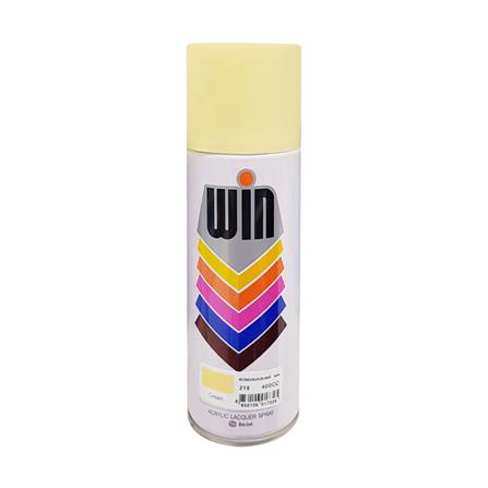 สีสเปรย์ WIN 219 CREAM 400 ซีซี