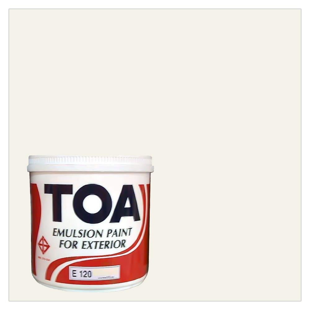 สีน้ำทาภายนอก TOA SHIELD-1 NANO E100 สีขาว ด้าน 1 แกลลอน