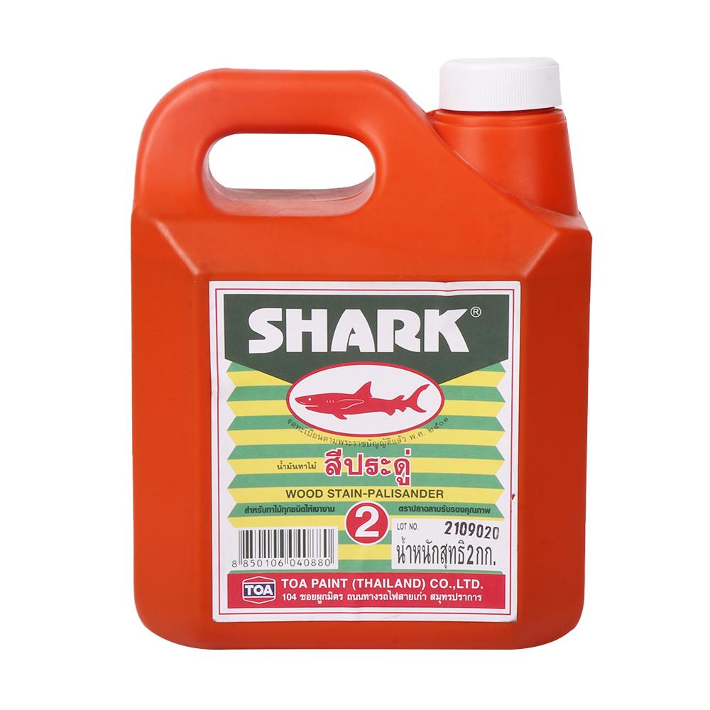 เชลแล็กทาไม้ TOA SHARKS SHELLAC เบอร์ 2 1 แกลลอน
