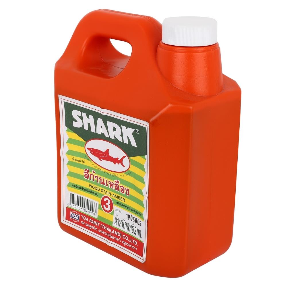 เชลแล็กทาไม้ TOA SHARKS SHELLAC เบอร์ 3 1 แกลลอน