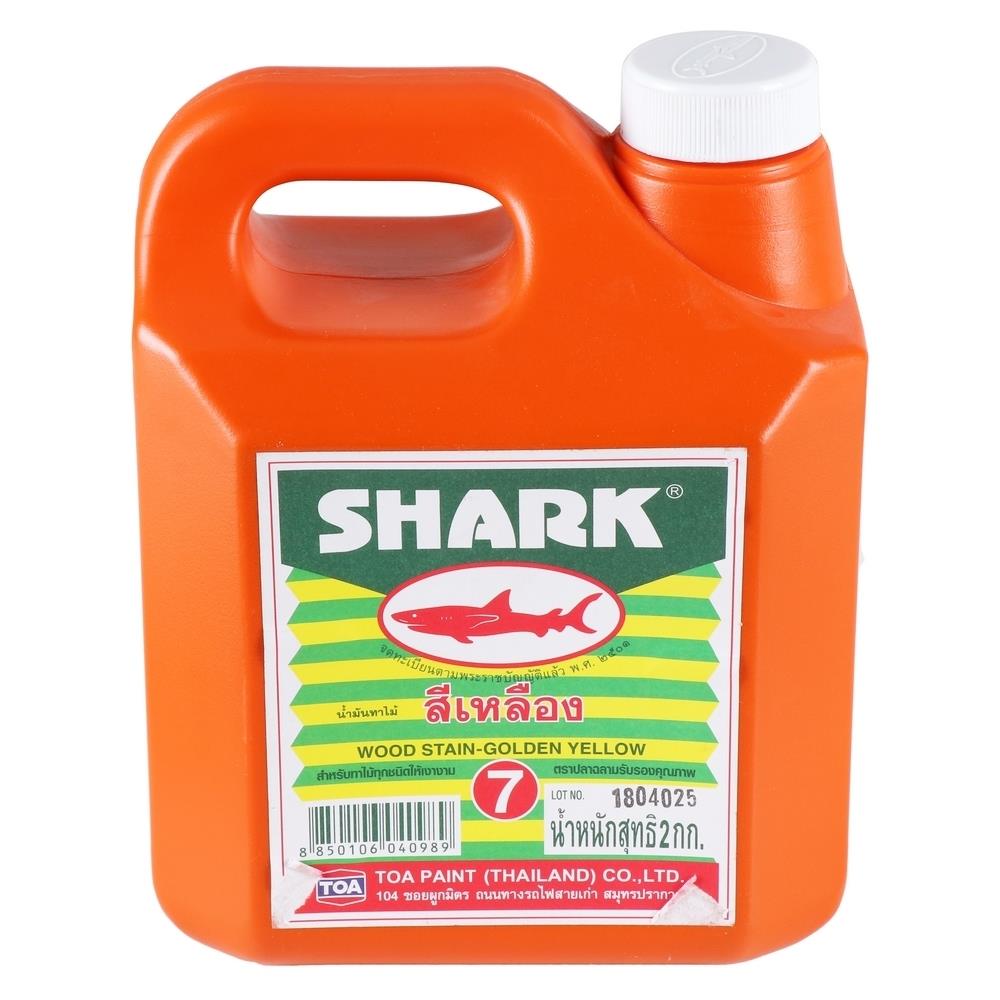 เชลแล็กทาไม้ TOA SHARKS SHELLAC เบอร์ 7 1 แกลลอน