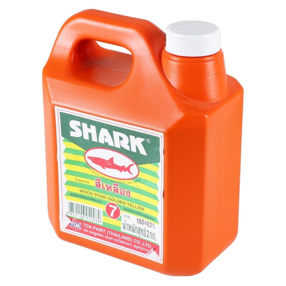 เชลแล็กทาไม้ TOA SHARKS SHELLAC เบอร์ 7 1 แกลลอน