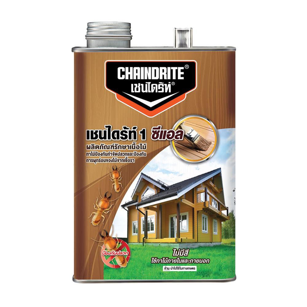 WOOD PRESERVATIVE CHAINDRITE 1.8L CLEAR
