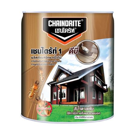 น้ำยากำจัดปลวก SHELLDRITE สีน้ำตาลดำ 5 ลิตร_0