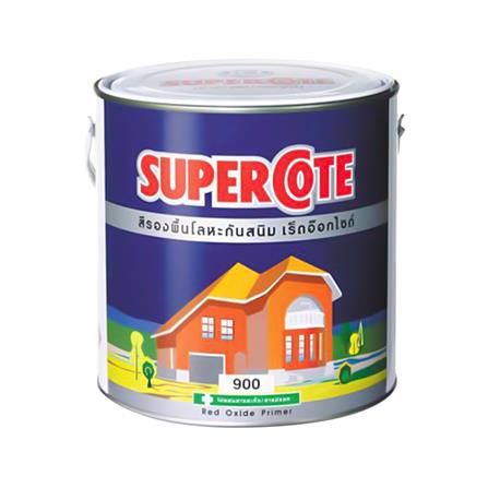 สีรองพื้นโลหะ DULUX SUPERCOTE สีแดง 1 แกลลอน