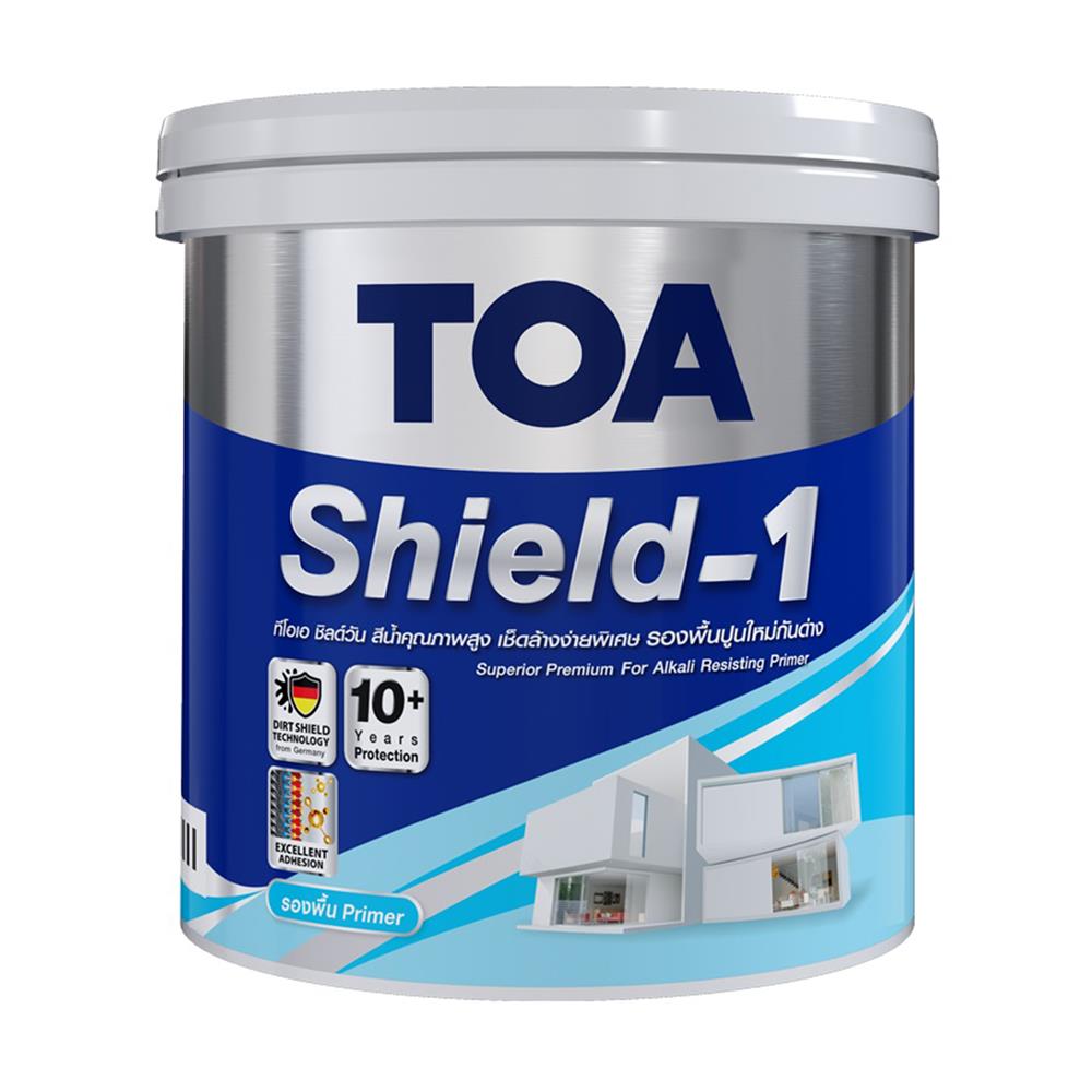สีรองพื้นปูนใหม่ ชนิดด้าน TOA SHIELD-1 1 แกลลอน