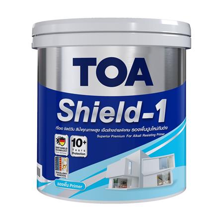 สีรองพื้นปูนใหม่ ชนิดด้าน TOA SHIELD-1 1 แกลลอน