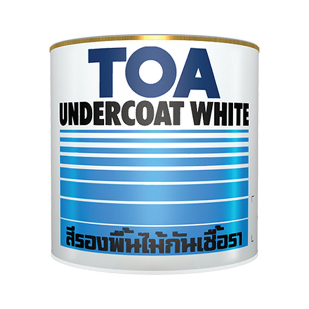 สีรองพื้นไม้ TOA UNDERCOAT G1600 สีขาว 1 แกลลอน
