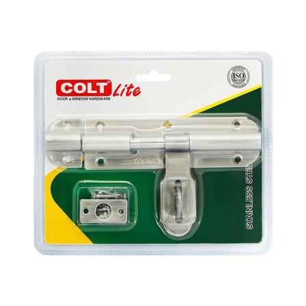กลอนขวาง COLT LITE 3034 6 นิ้ว สีสเตนเลส_5