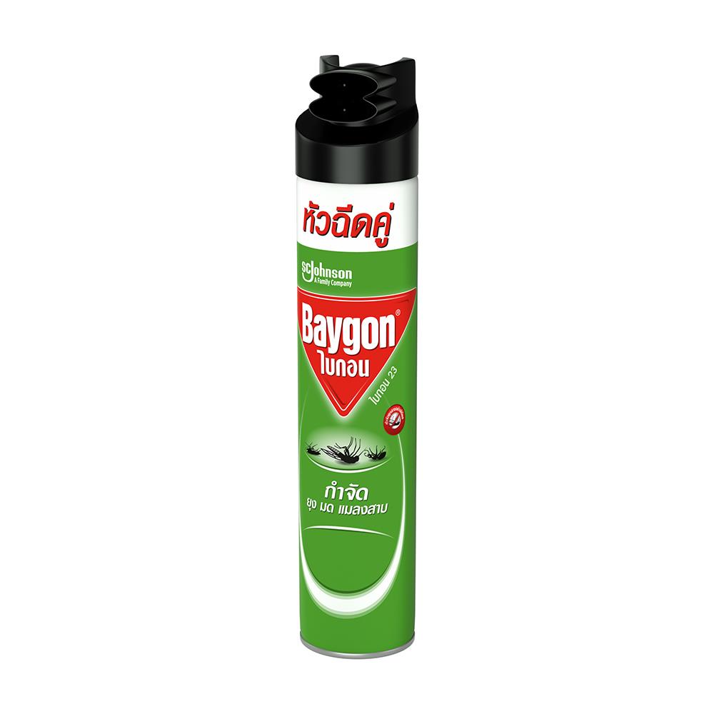 สเปรย์กำจัดแมลง BAYGON 600ml GREEN