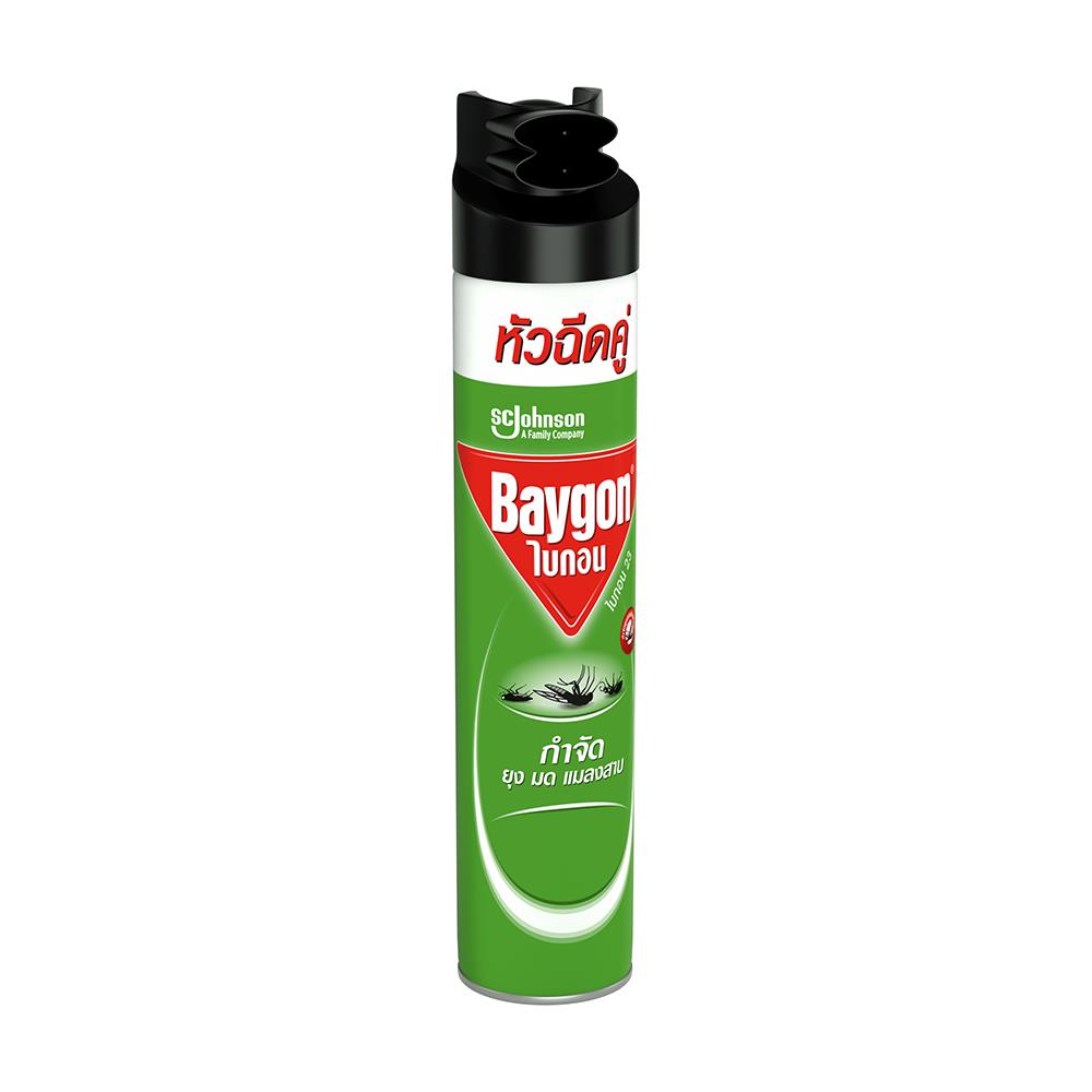 สเปรย์กำจัดแมลง BAYGON 600ml GREEN