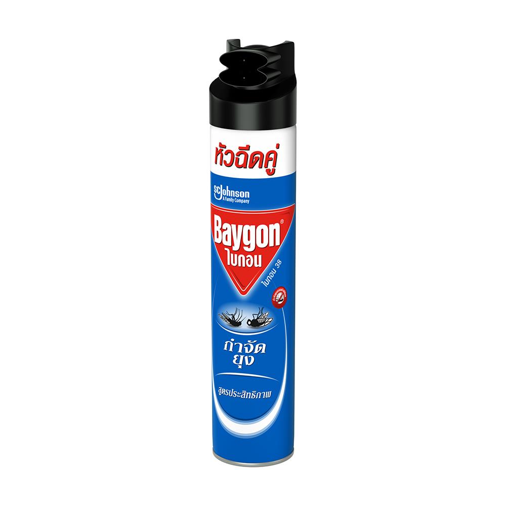 สเปรย์กำจัดยุง BAYGON 600ml BLUE