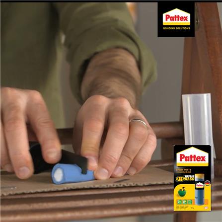 กาวอีพ็อกซี่ดินน้ำมัน PATTEX PUTTY REPAIR EXPRESS 48 กรัม_4