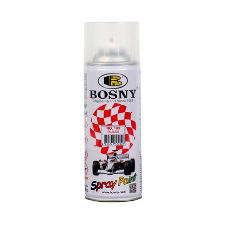 สีสเปรย์ BOSNY 190 สีใส 400 ซีซี