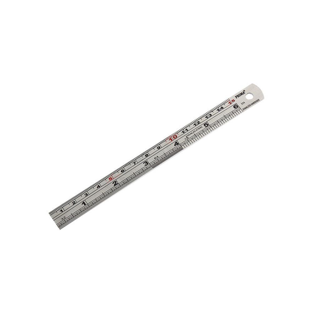 ไม้บรรทัดสเตนเลส PROMA 6 นิ้ว