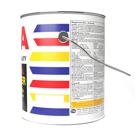 สีพ่นอุตสาหกรรม TOA INDUSTRIAL LACQUER 911 สีขาว ด้าน 1 แกลลอน_2