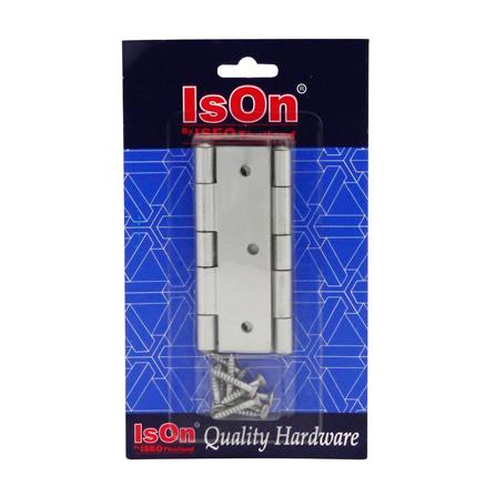 บานพับ 3.5x2.2 นิ้ว x 1.5 มม. ISON 633035BC สีสเตนเลส (แพ็ก 2 ชิ้น)_1