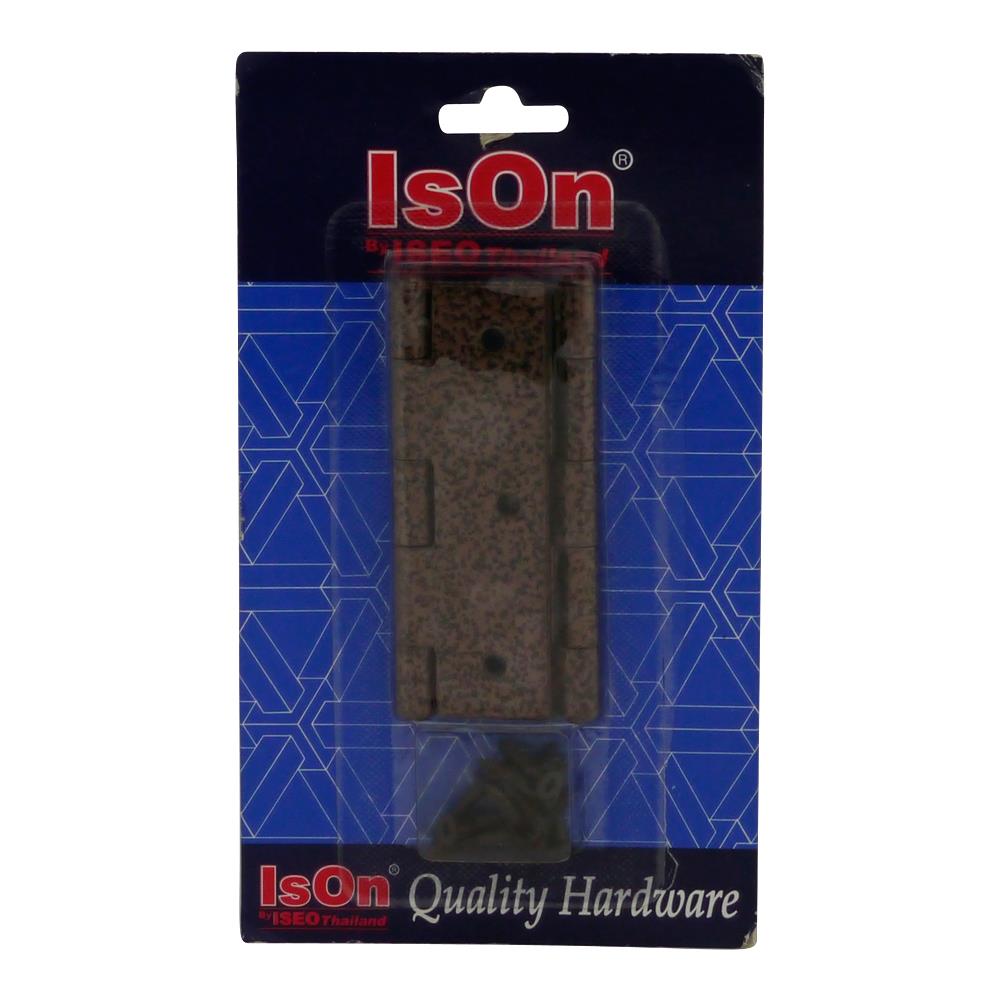 บานพับ 3.5x2.2 นิ้ว x 1.5 มม. ISEO 888035E สีทองแดงรมดำ (แพ็ก 2 ชิ้น)