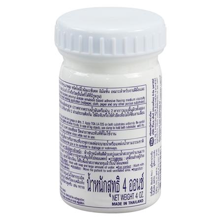 กาวลาเท็กซ์ทั่วไป TOA 4 ออนซ์ สีขาว_1